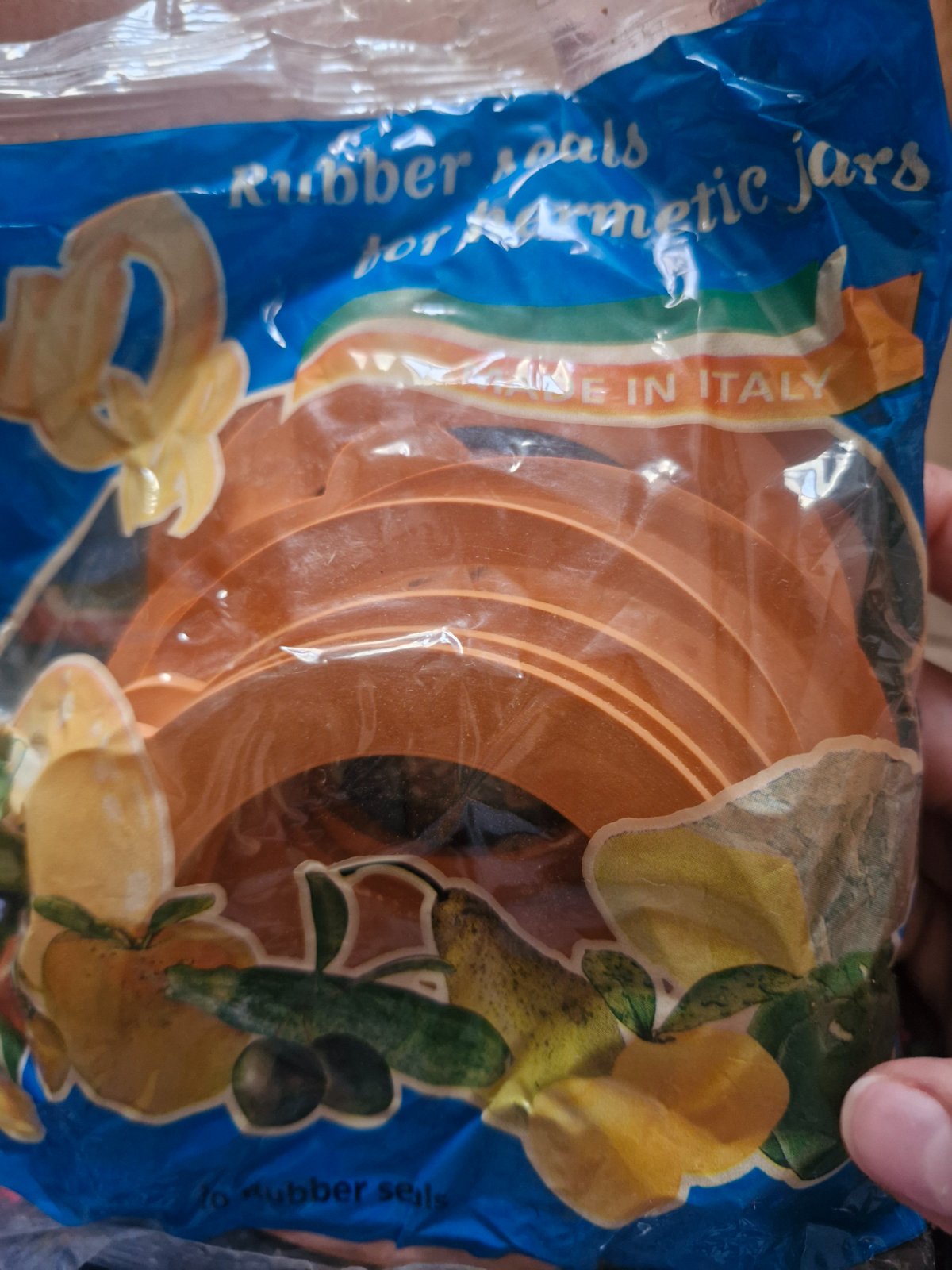3 packs de Rubber seals for hermetic jars 