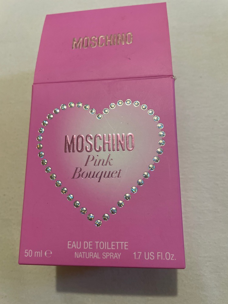Pink bouquet by Moschino