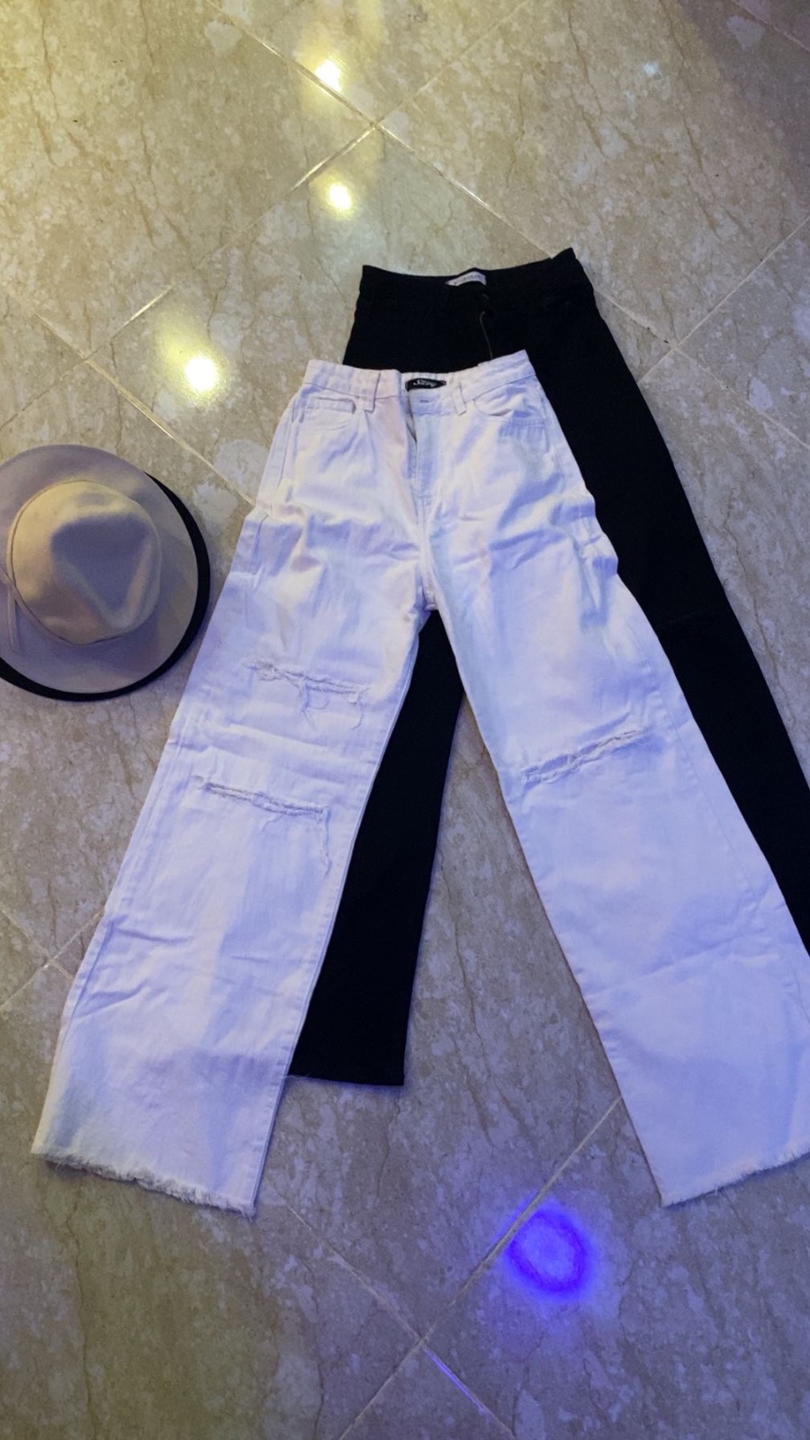 Pantalon blanc