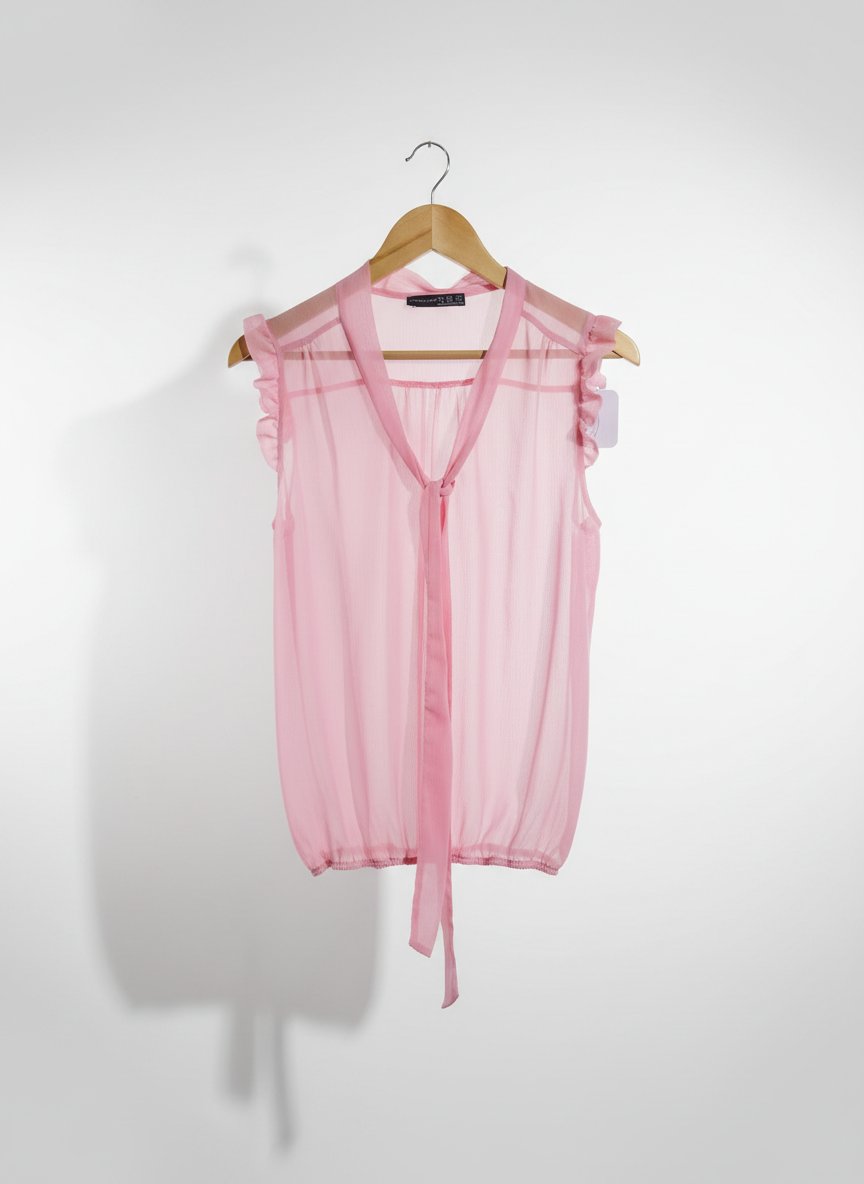 Chemise rose 