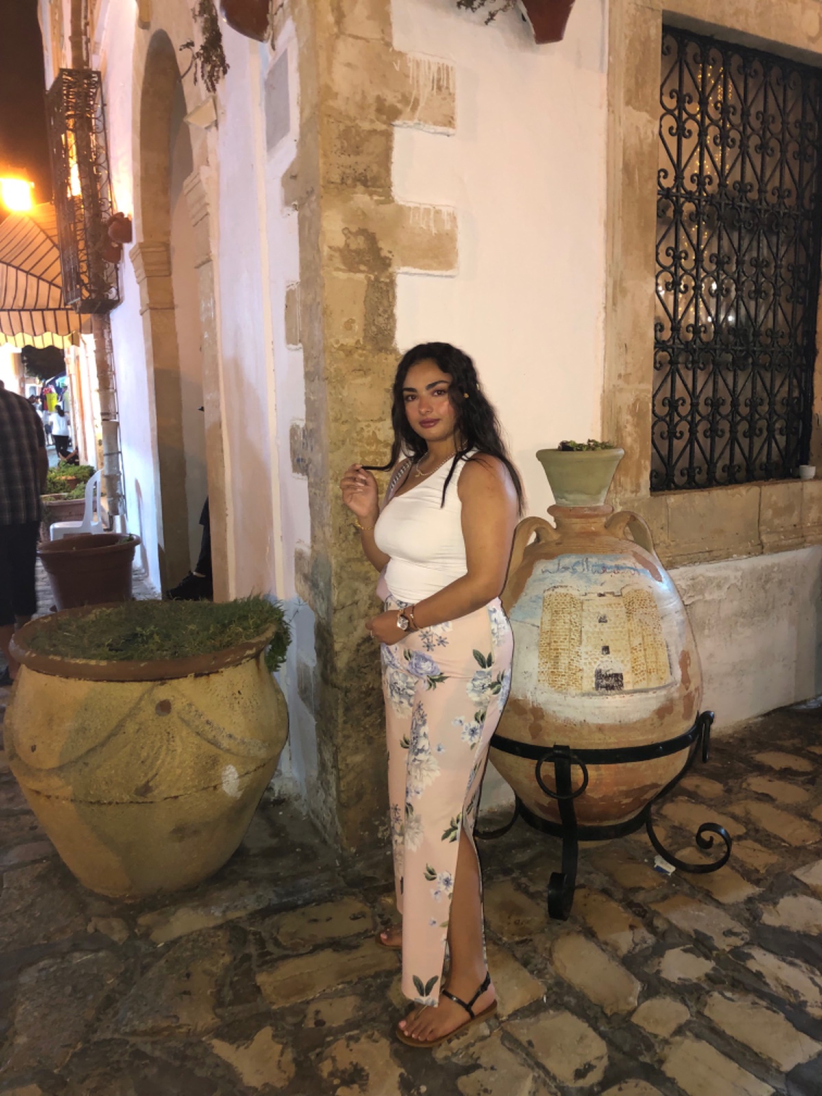 Pantalon large 
