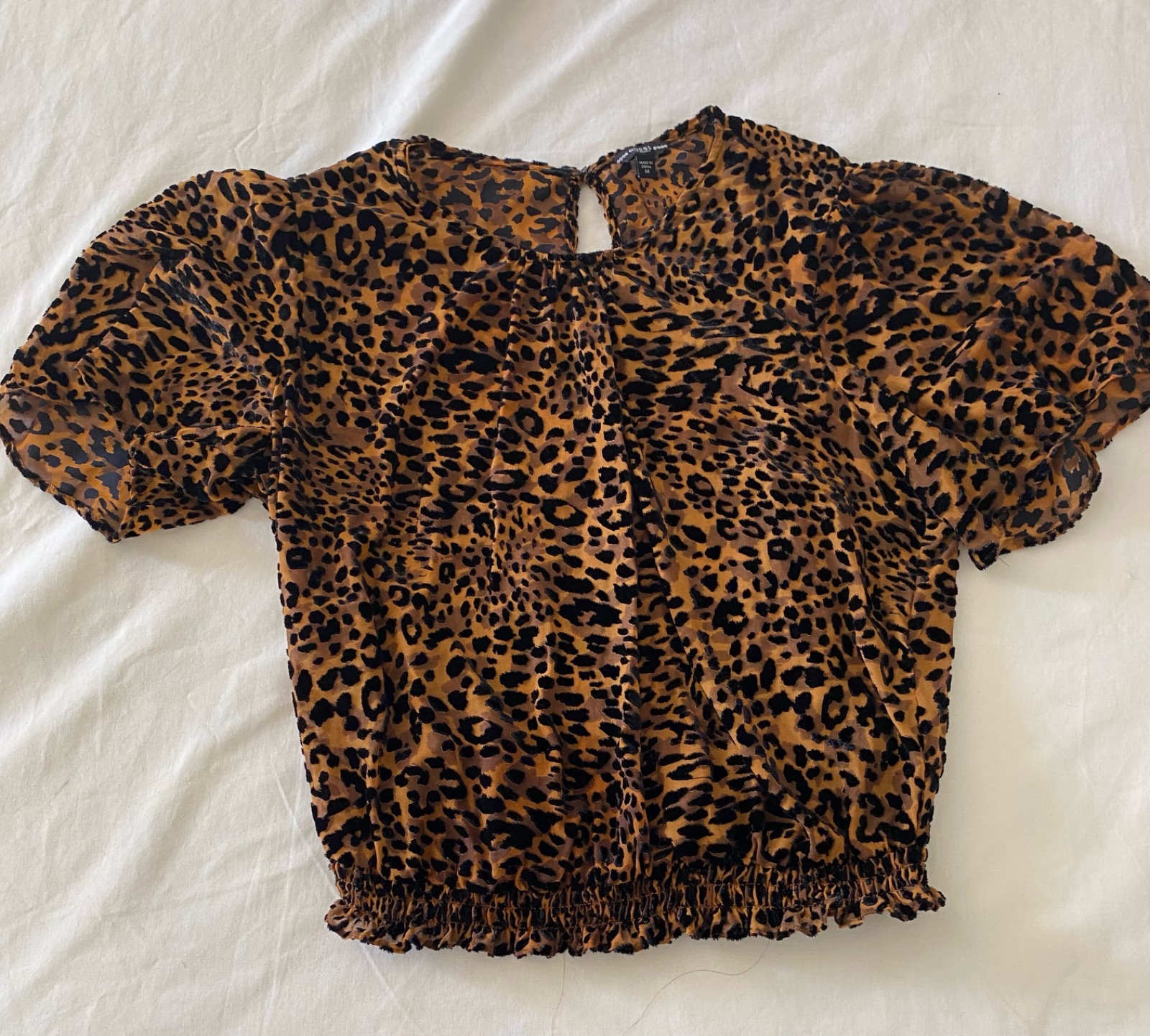 Haut Guess imprimé leopard 