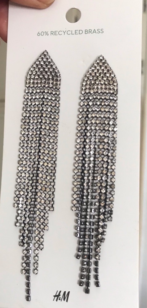 Boucles soirées H&M neuve 