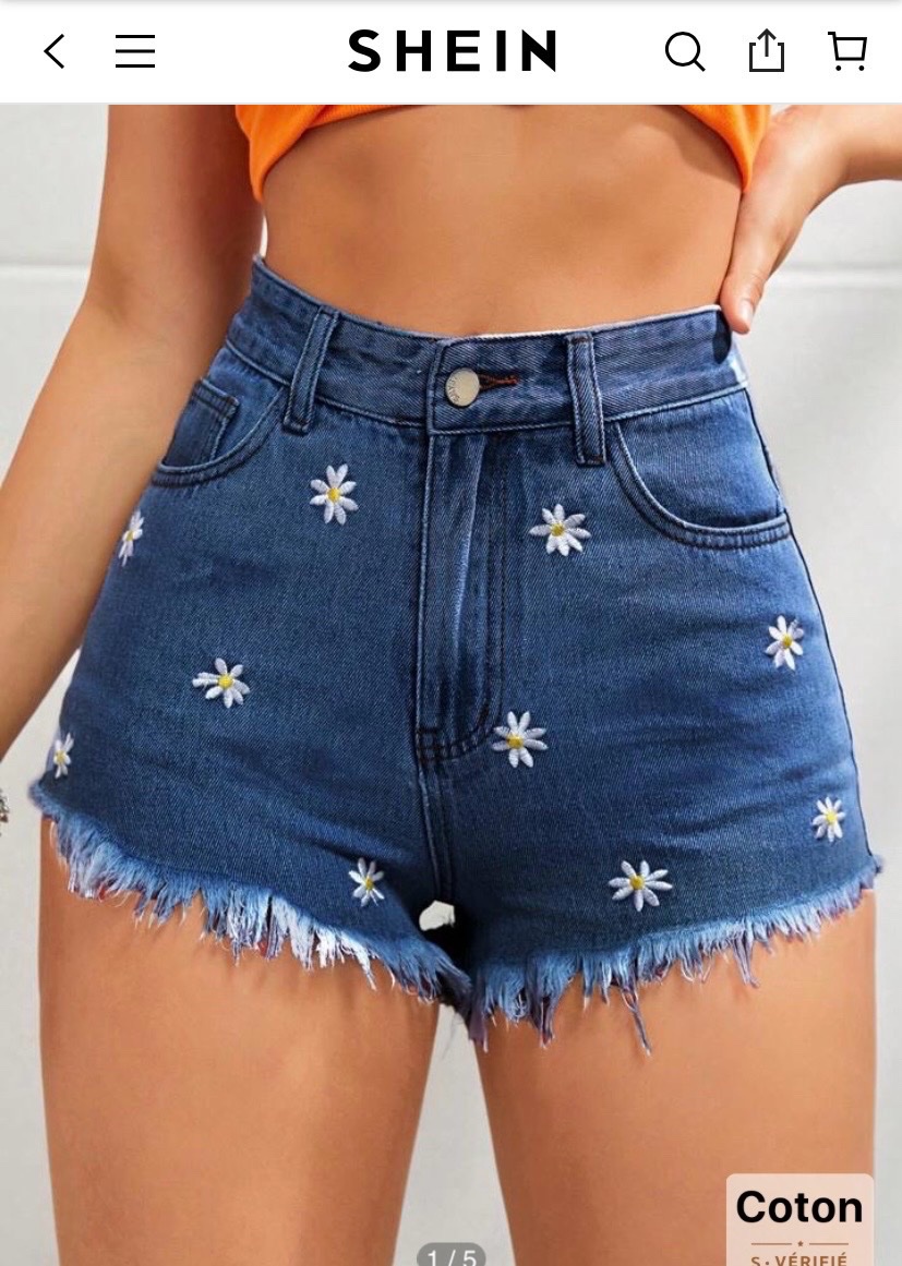 Short taille haute T40