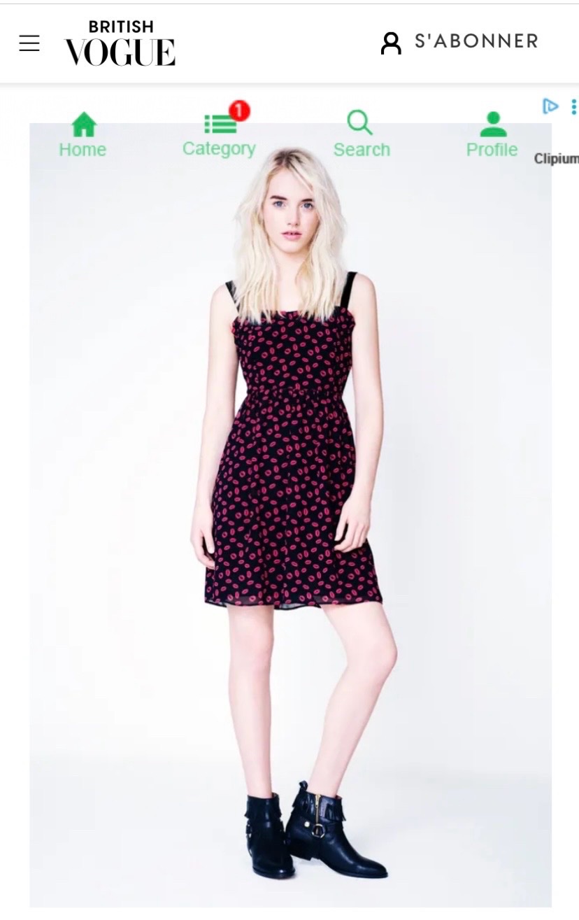 Robe coktail Claudie Pierlot T36