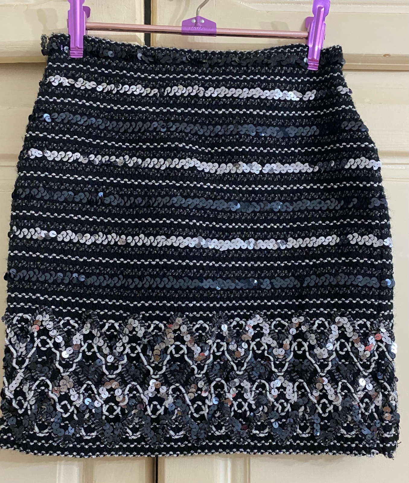 Jupe a paillettes zadig & voltaire 