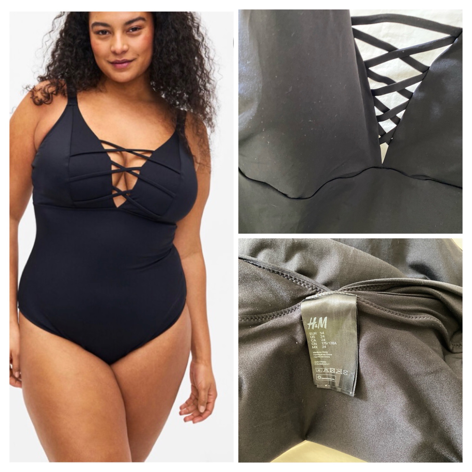 Maillot de bain grande taille H&M T54