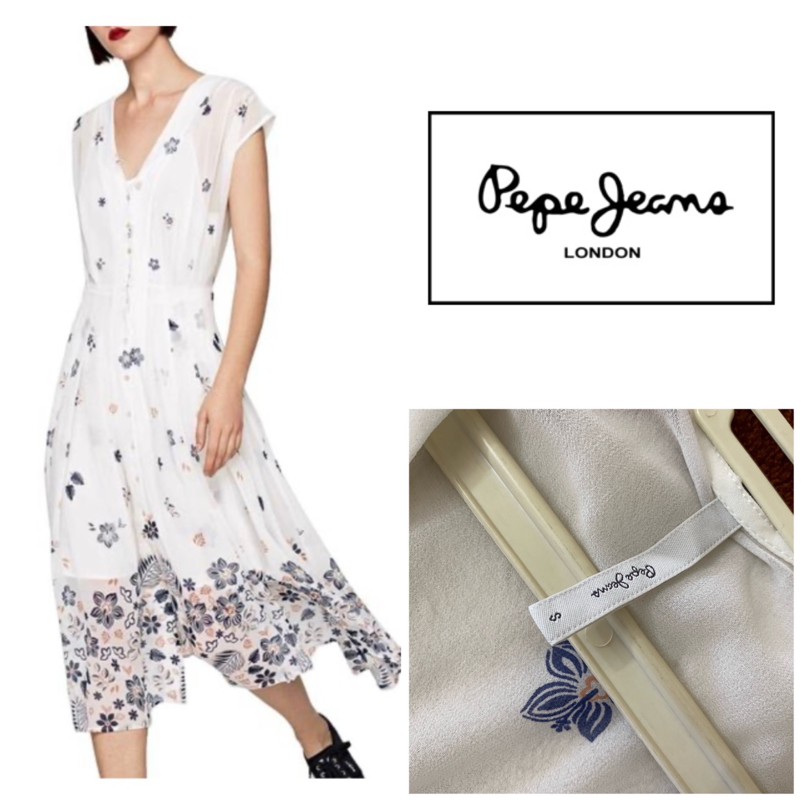 Robe Pepe jeans T36 neuve 
