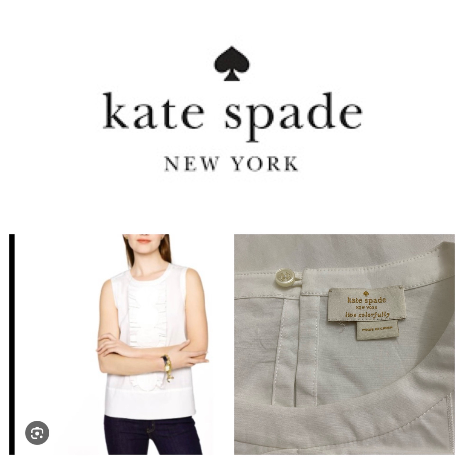 Blouse Kate spade authentique 