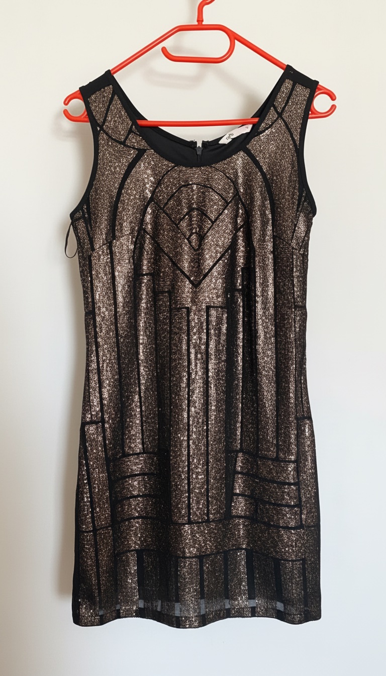 Robe soiree a sequin 