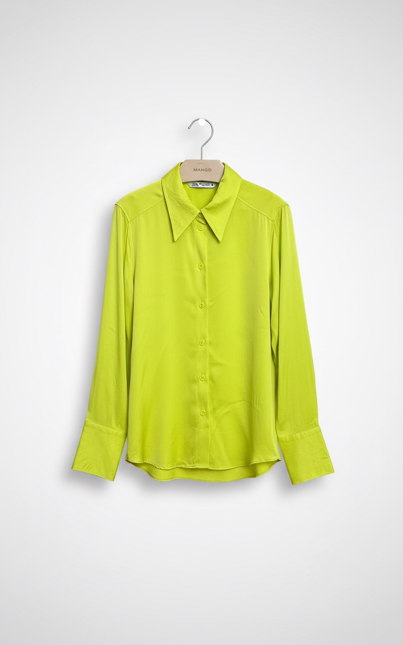 Chemise zara satinee T42