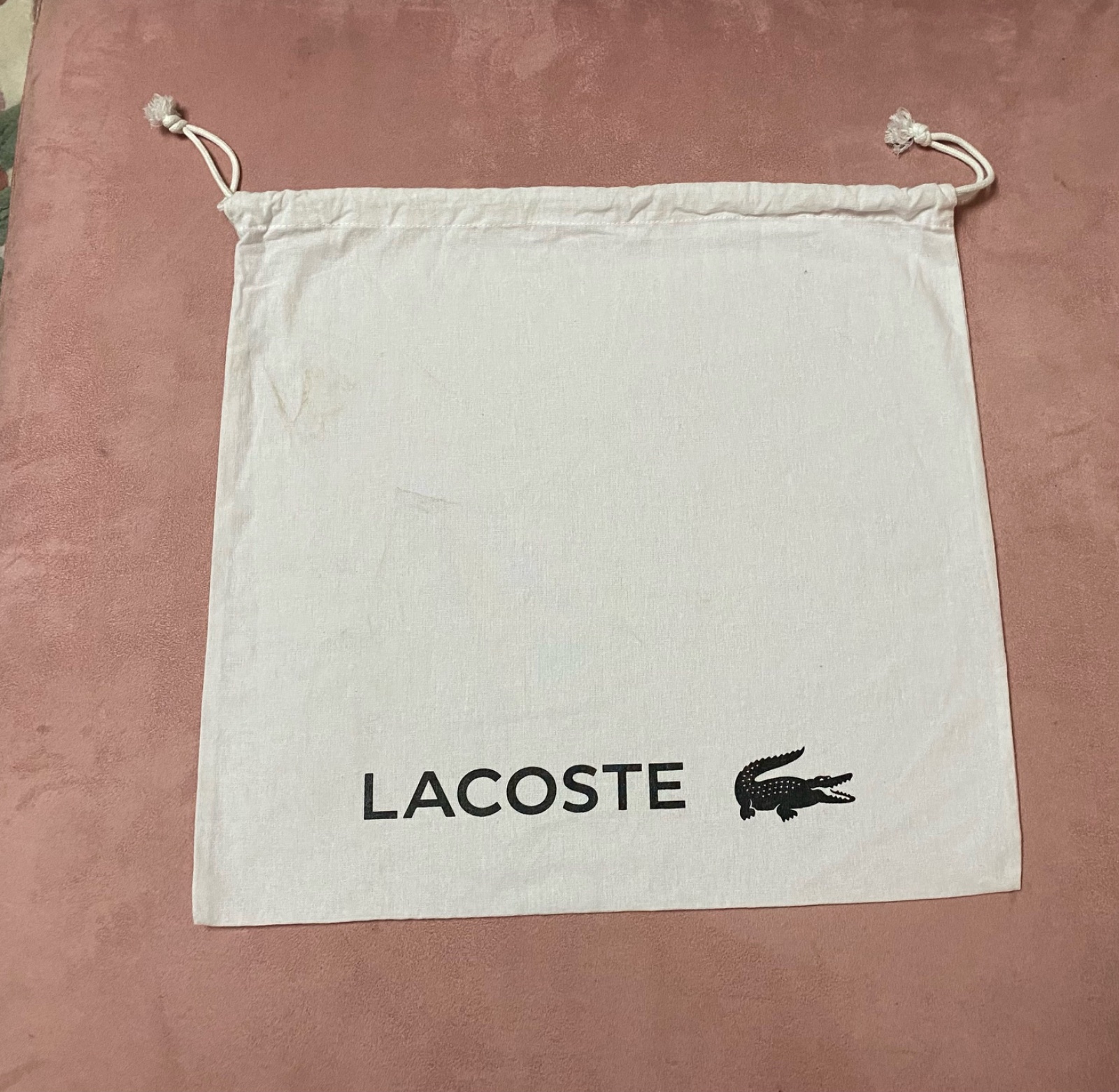 Dust bag lacoste 38/42 cm