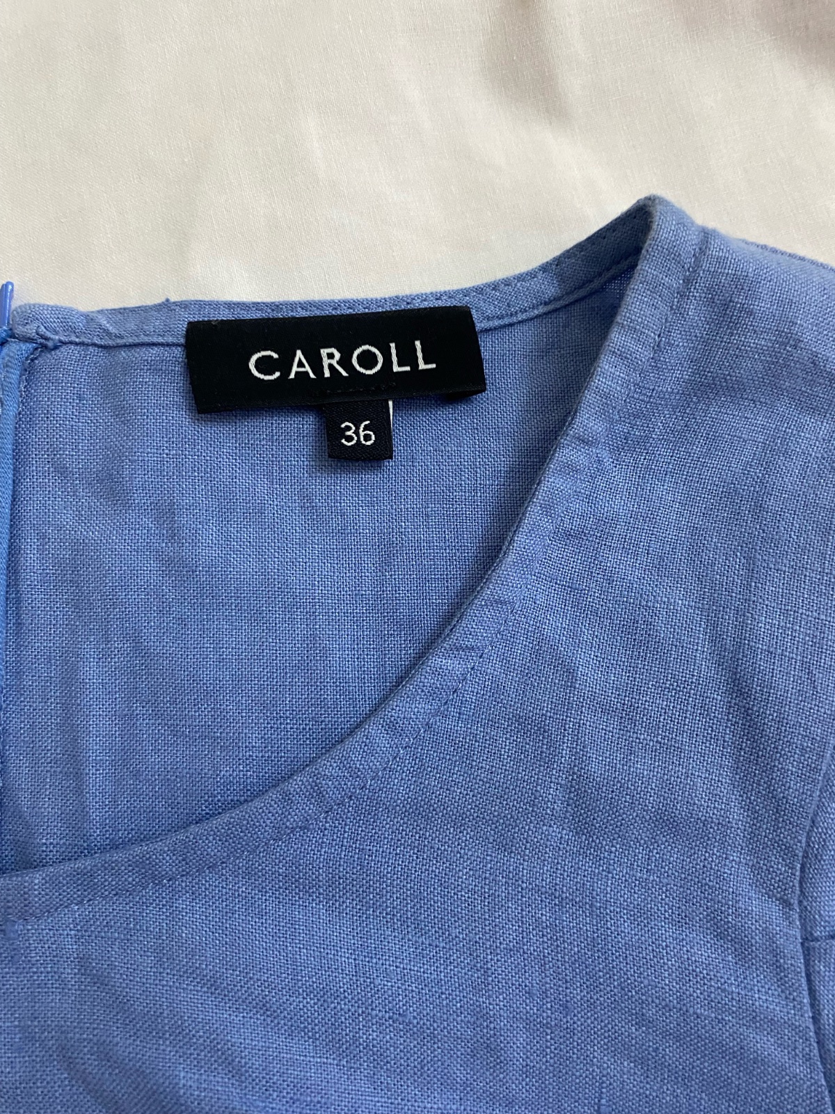 Robe caroll en lin 