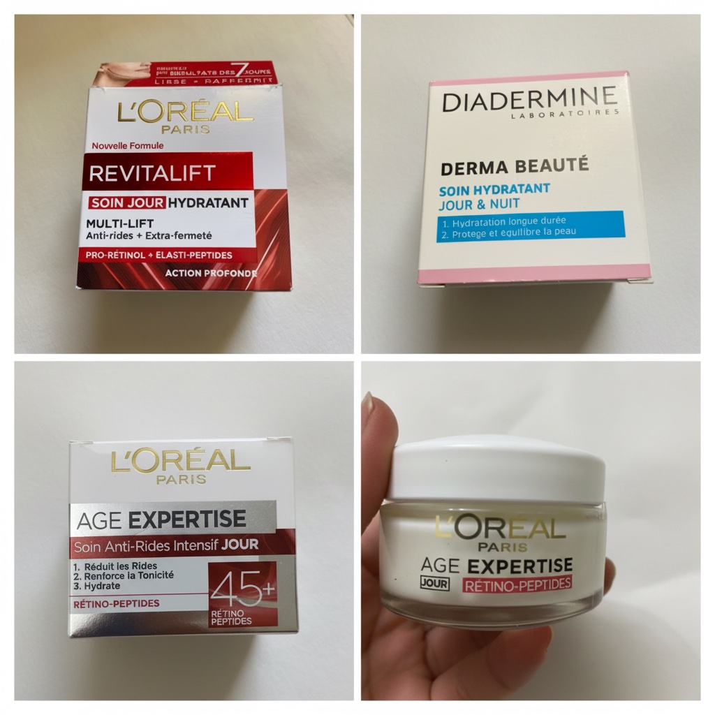 🦋 Lot de 4 cremes de soin a prix irresistible   🦋