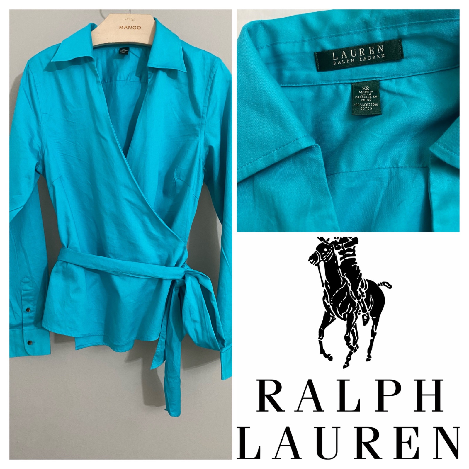 Chemise cache coeur Ralph Lauren T34