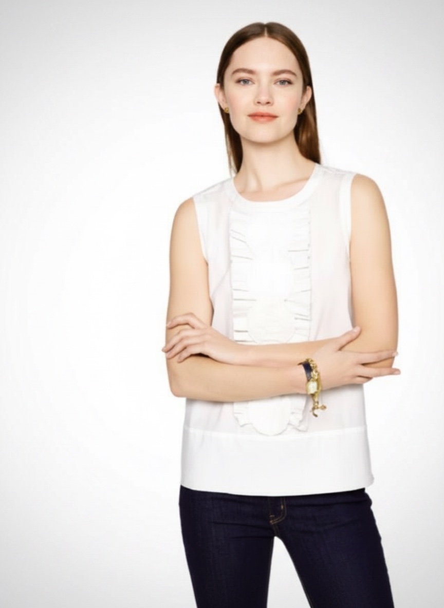 Blouse authentique Kate spade en coton T38