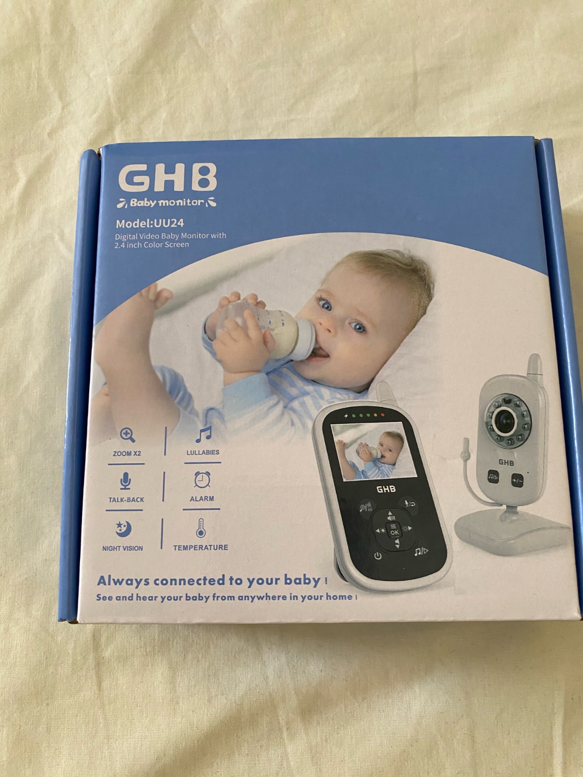 Baby phone GHB avec camera neuf 