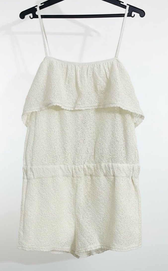 Combishort en dentelle lefties ecru T42