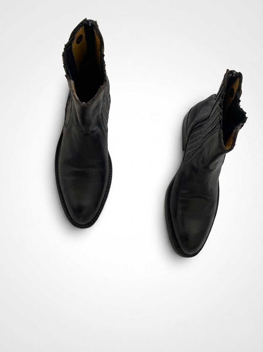 Bottines robustes et modenes en cuir Goodyear T36