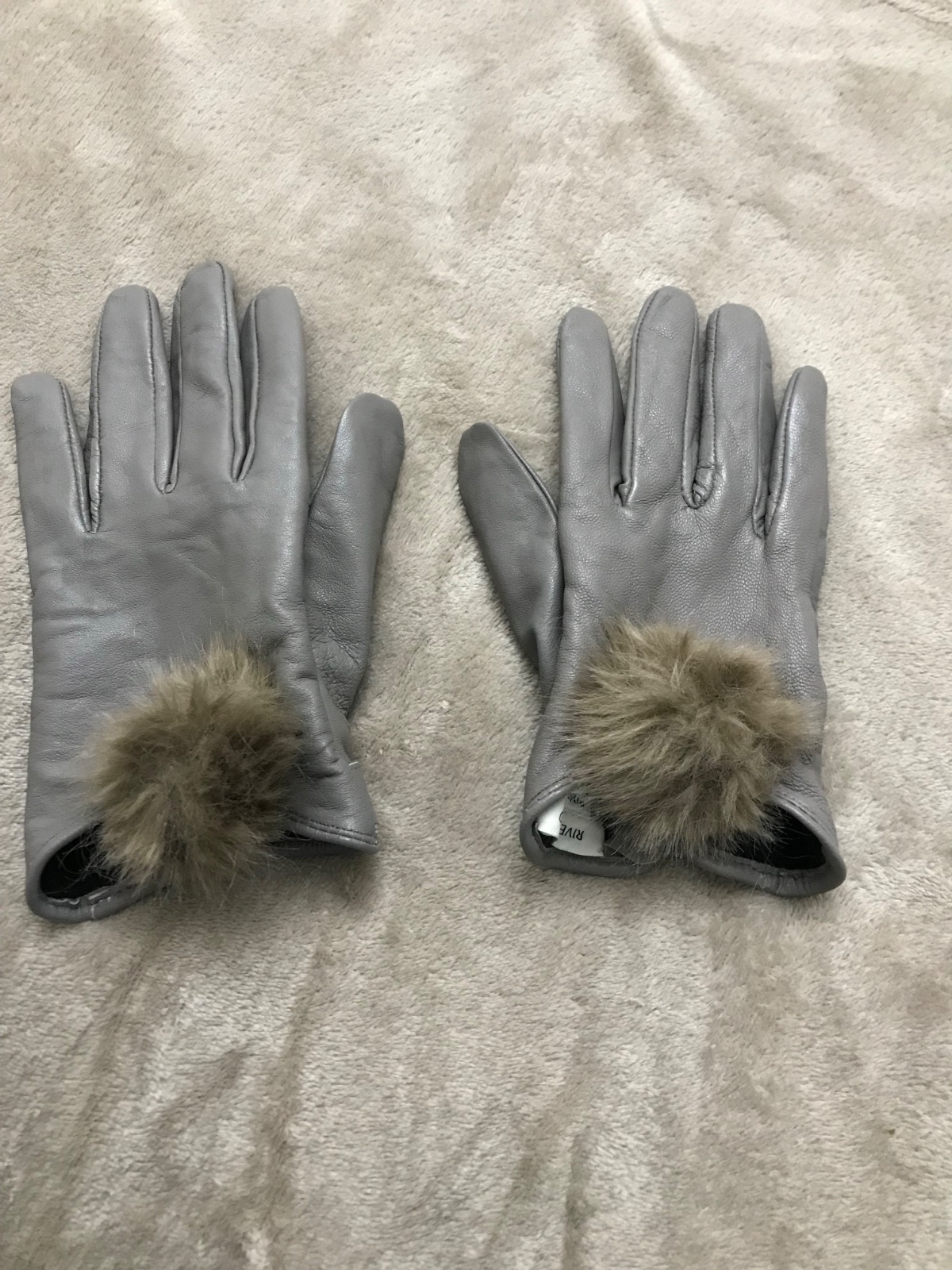 Gants en cuir River island M/L