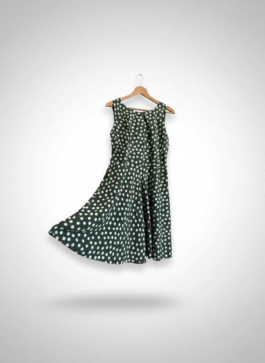 Jolie robe a Pois T40 a petit prix 