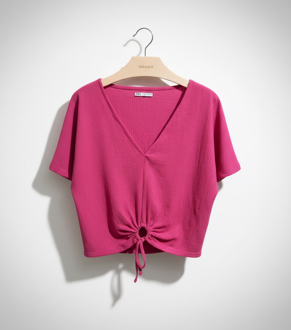 Crop fushia zara T38