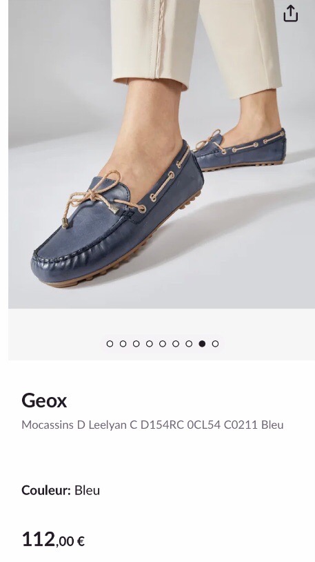 Moccasins Geox T36