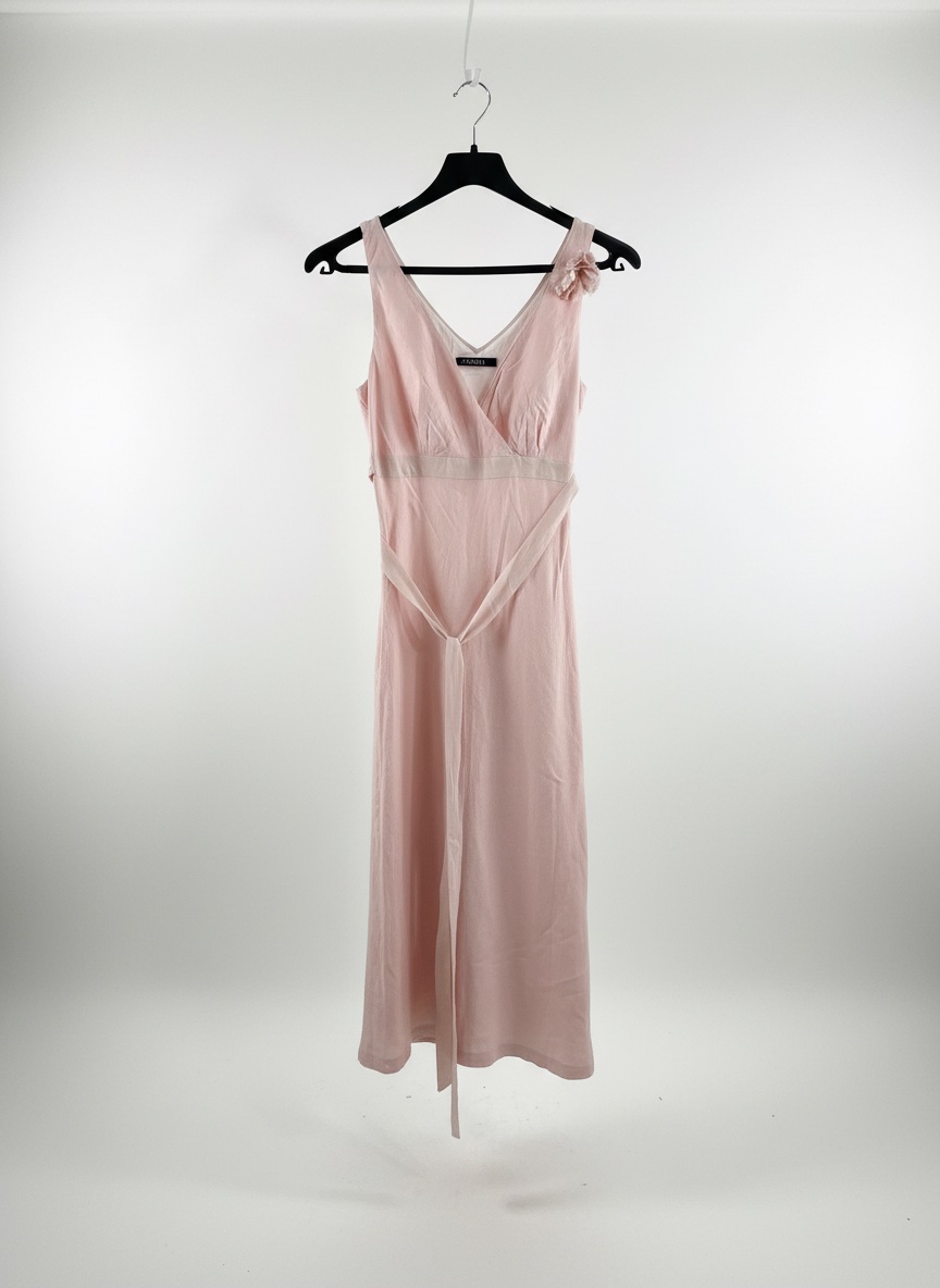 Magnifique robe caroll 100% lin 