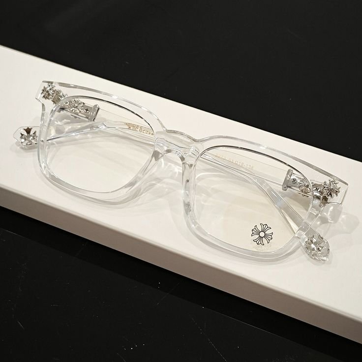 Lunettes chromé Hearts 