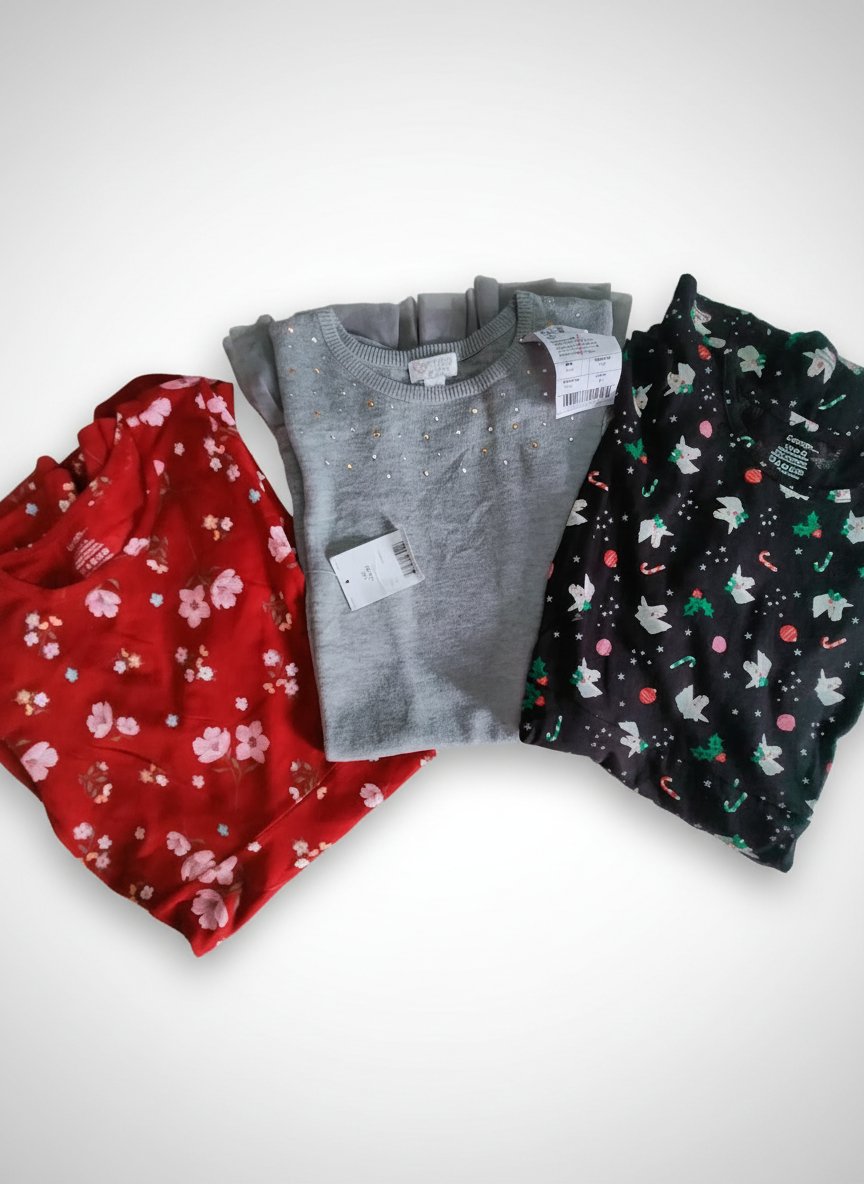 Lot fih 3 robes pour fillette 🌷🥰 ylabsou 10_12 ans 💥