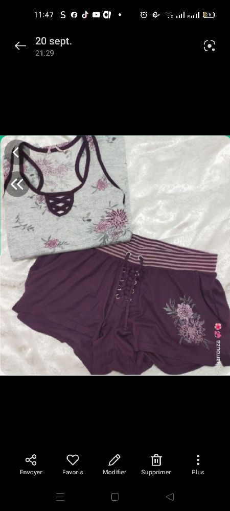 Pyjama victoria secret 🔝✨
