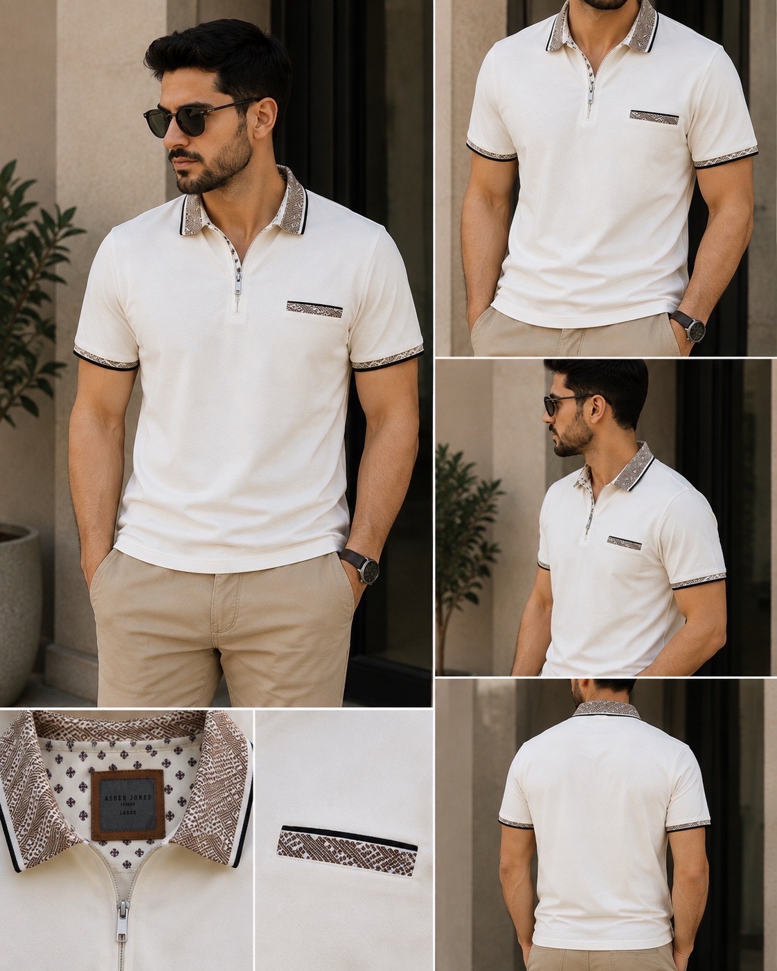 🤍 Maryoul Homme Asher Jones London – Neuf avec étiquette