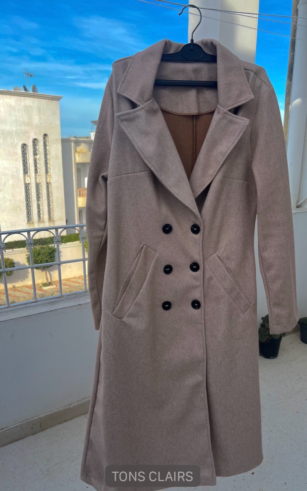 Manteau jamais porté