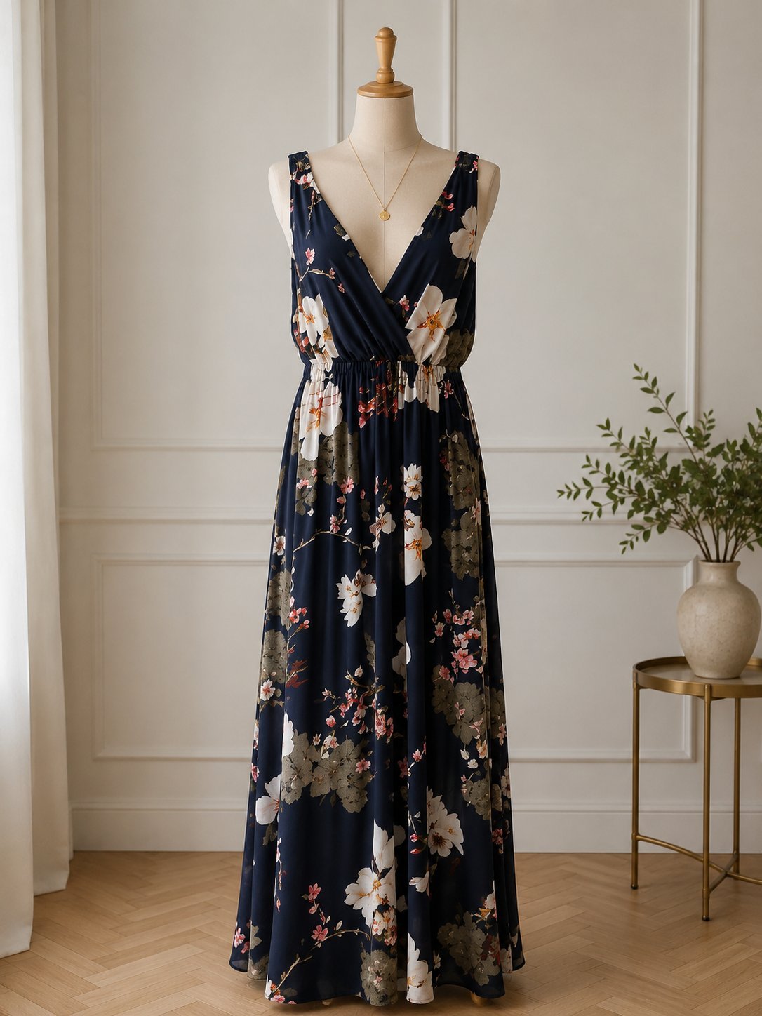 Robe a fleurs 
