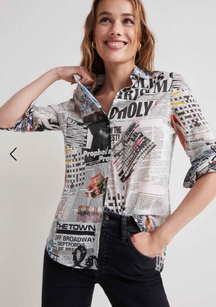 Chemise en cotton Désigual