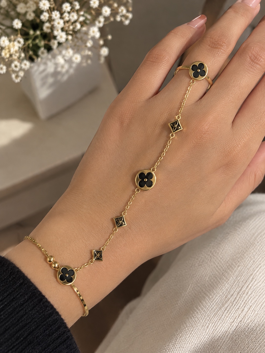 Bracelet  bague 