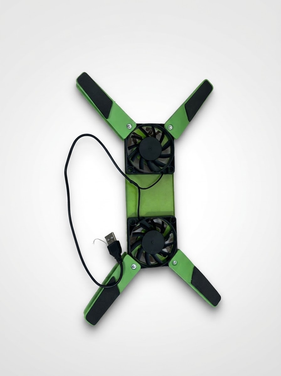 Notebook cooler pad