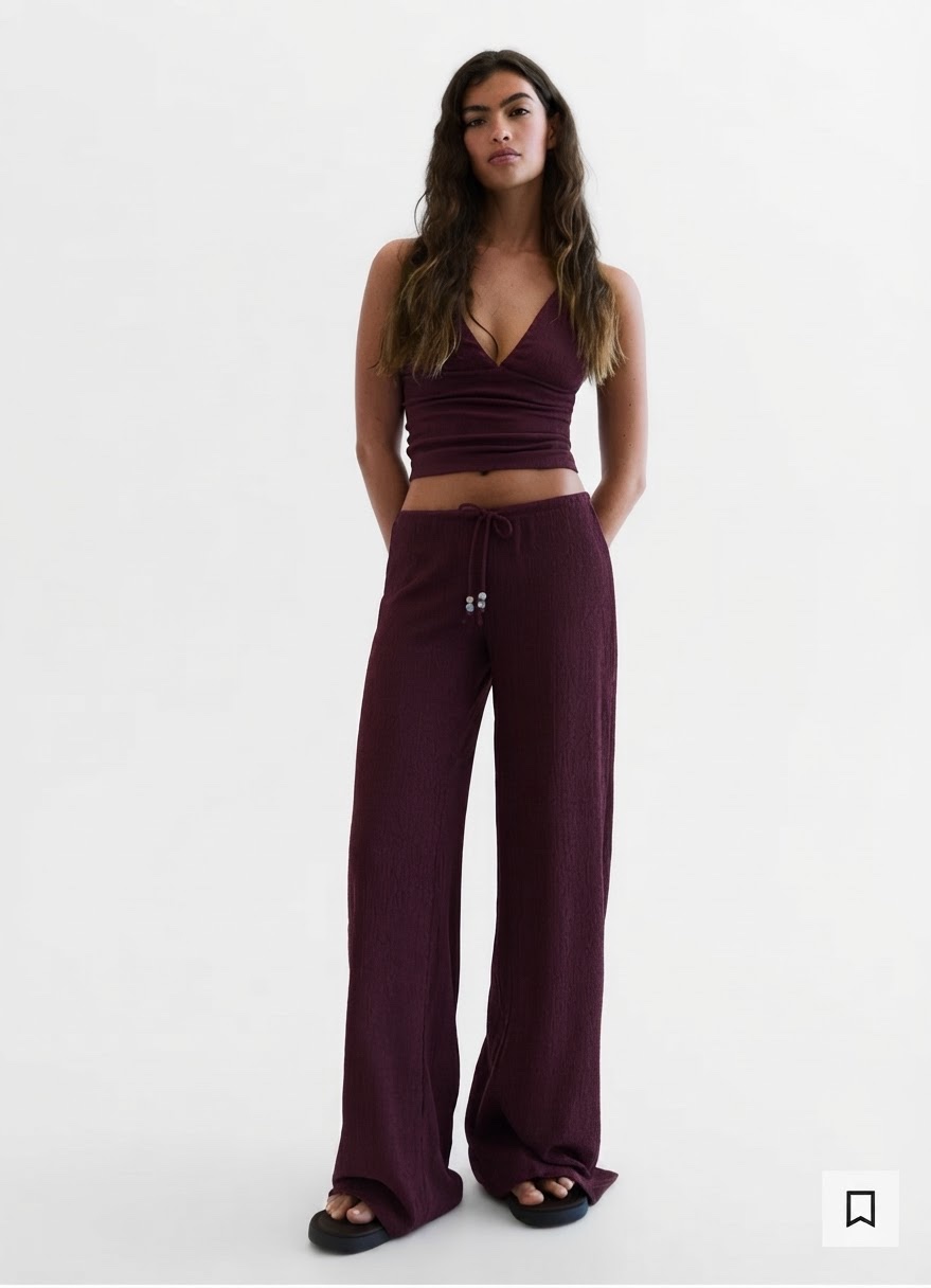 Ensemble Bershka bordeaux