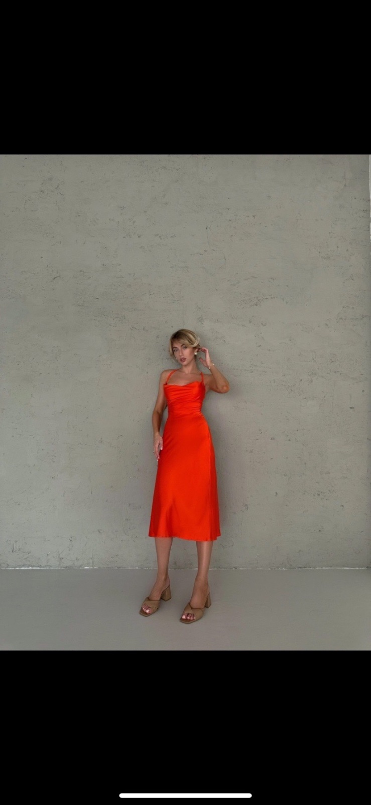 Robe en soie