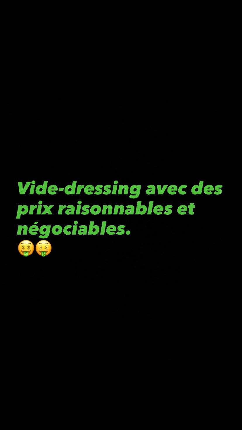 Vide dressing