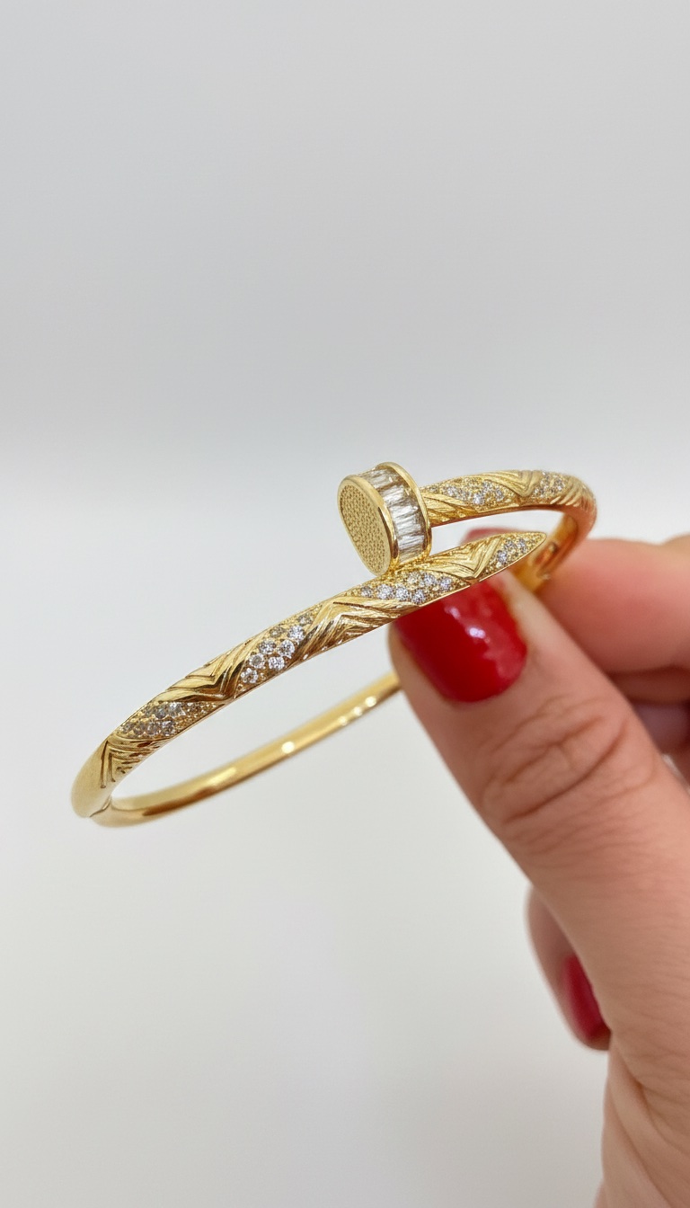Bracelet en acier inoxcydable de la marque Hanlieth