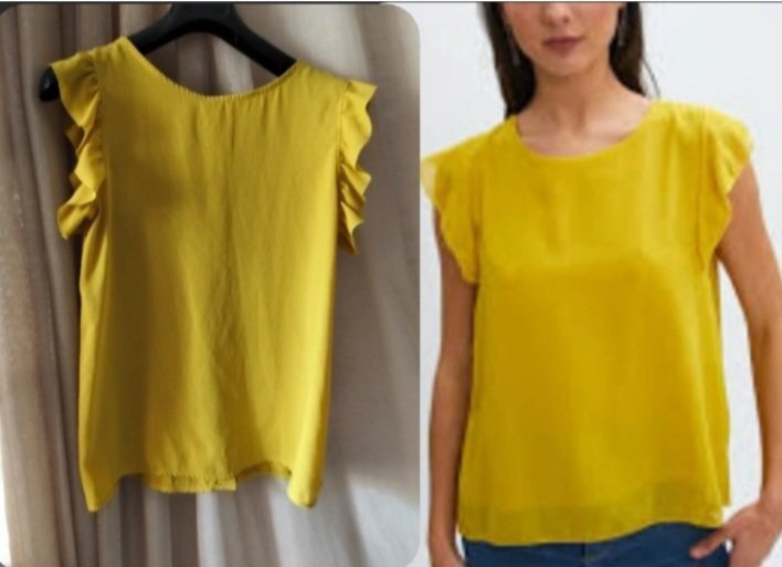 Top Jaune 