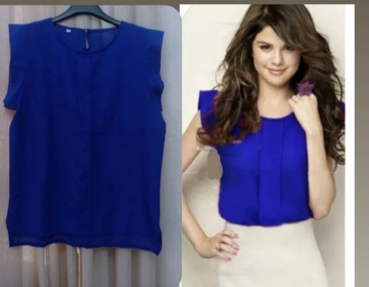 Top bleu 
