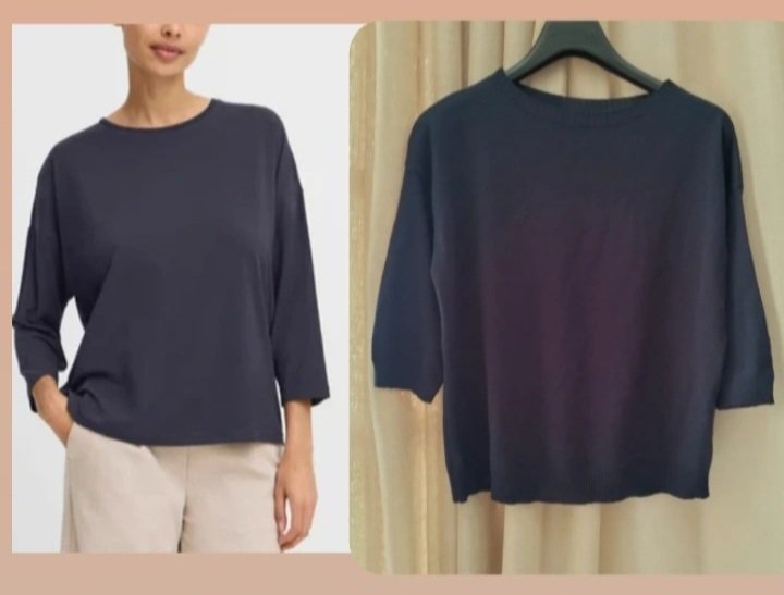 Pull  bleu 