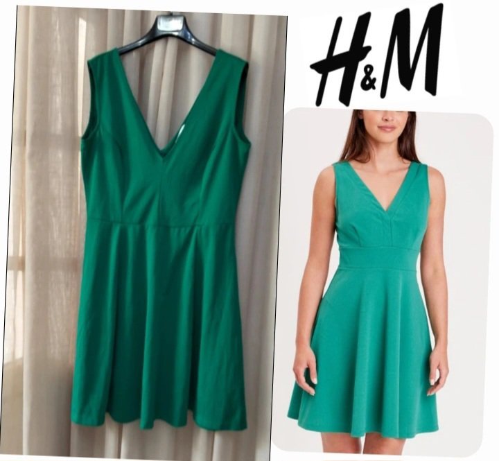 Robe  vert 