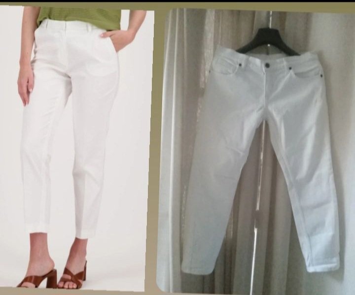 Jeans  blanc 