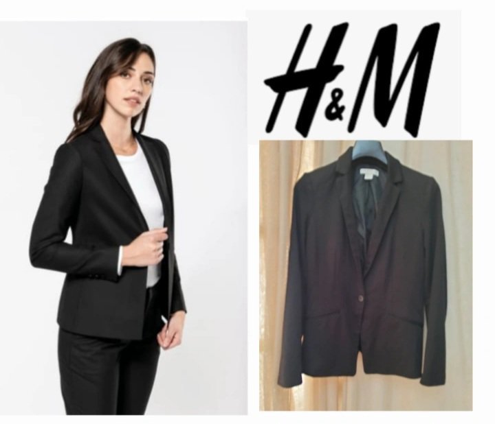 Blazer Noir  H&M 