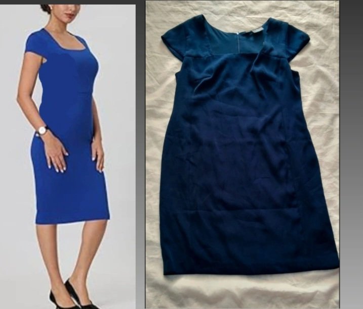 Robe bleu 