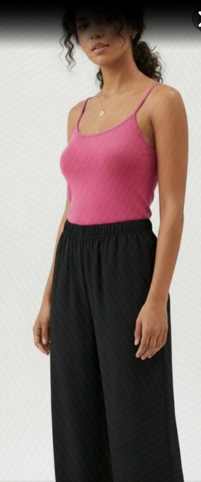 Pantalon large + caraco 