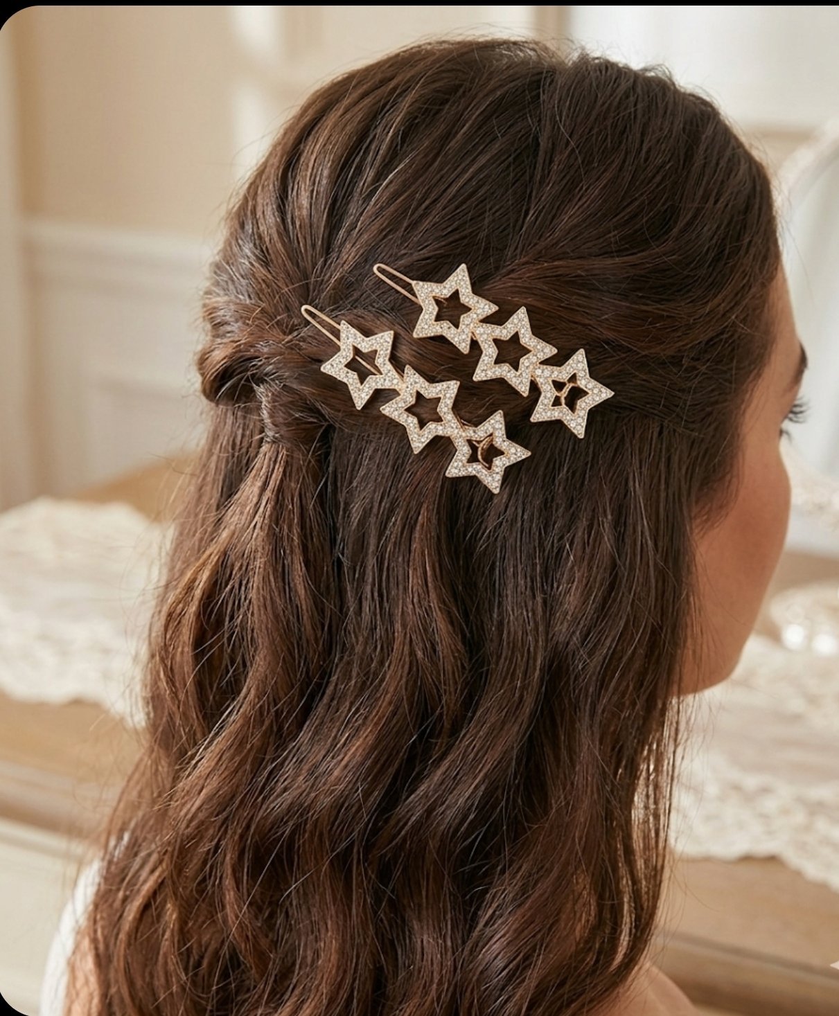 Lot 4 barrettes à cheveux 